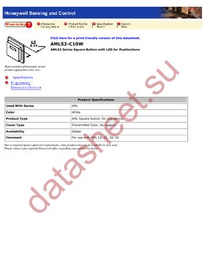 AML52-C10W datasheet  